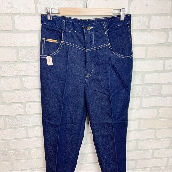 Vintage Gitano Dark Wash Ultra Hi Rise Jean D14 - Picture 2 of 8